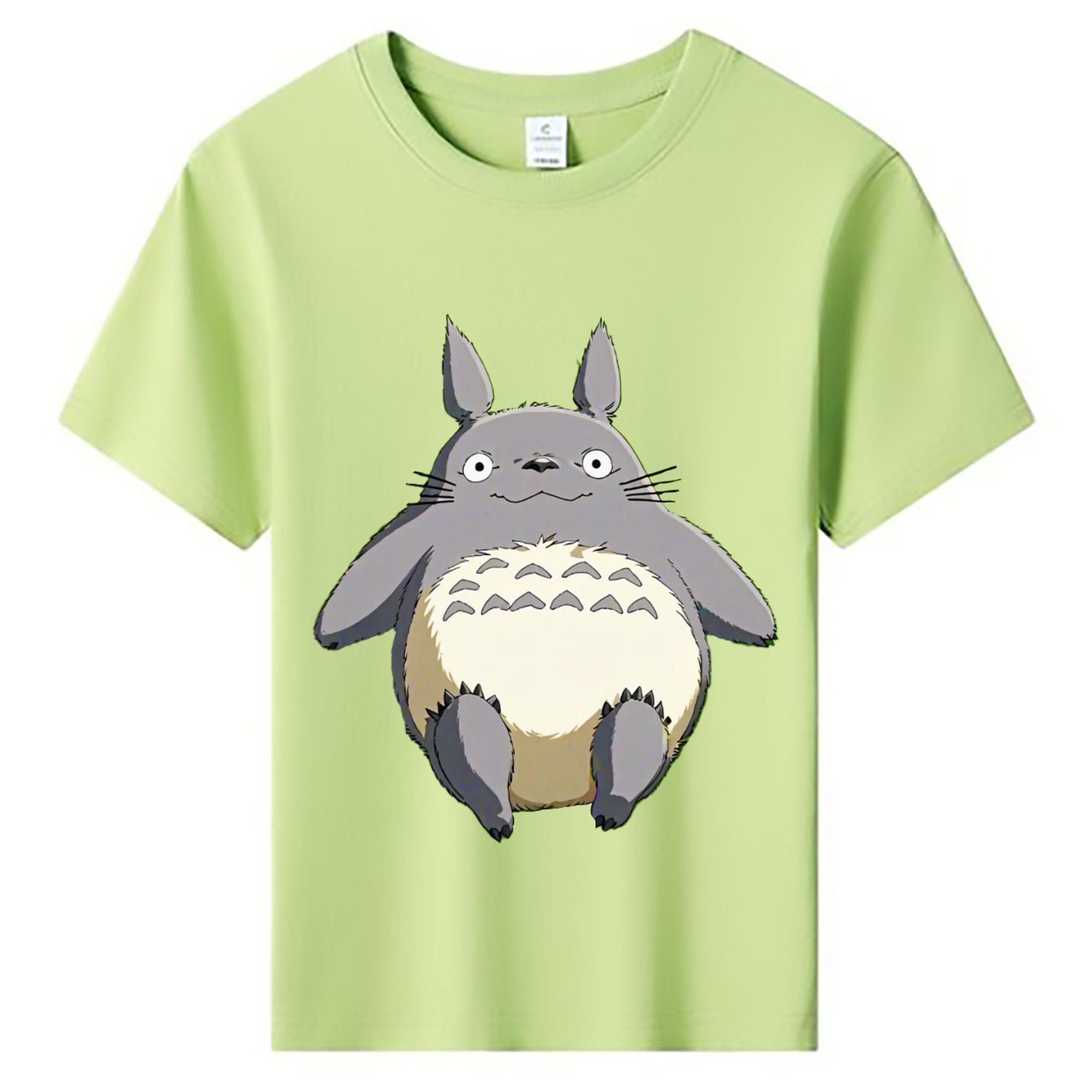 （画像用） となりのトトロ 草壁メイ 草壁サツキ My Neighbor Totoro Satsuki Kusakabe Mei Kusakabe 綿100％キッズTシャツ（フロントプリント）